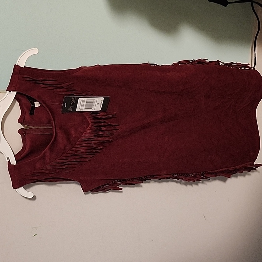 Size 10 girls Ella moss sleeveless top (#4594) NWTs